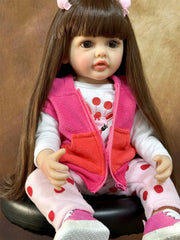 Reborn Toddler Dolls Soft Silicone Vinyl Realistic