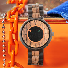 No Pointer Concept Quartz Watch