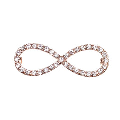 Small Silver Brooch With Full Diamonds