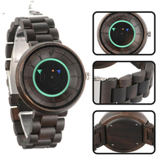 No Pointer Concept Quartz Watch