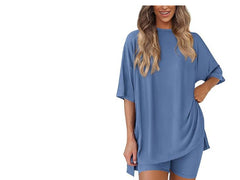 Summer Shorts Suit Fashion Loose Short-sleeved